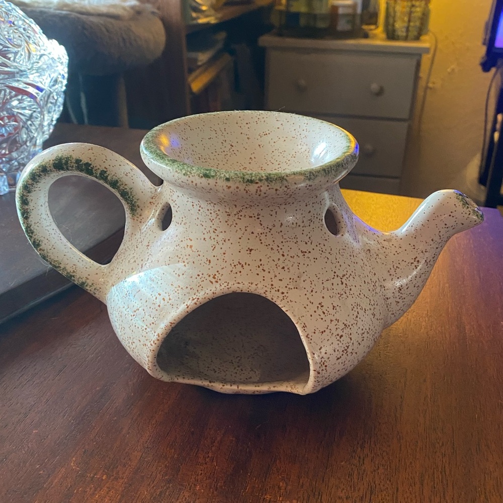 Vintage Farmhouse Teapot Candle Melts Warmer